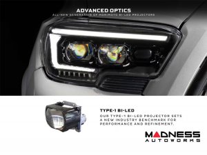 Toyota Tacoma LED Head Lights - XB EVO Hybrid Series - Morimoto (2016-2023) Toyota Tacoma LED Head Lights - XB EVO Hybrid Series - Morimoto (2016-2023)